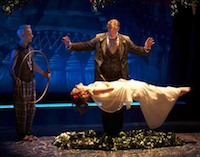 Prospero charms Miranda to sleep